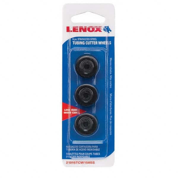 Lenox - Cutter Replacement Parts Type: Cutting Wheel Cuts Material Type: Plastic - Americas Industrial Supply