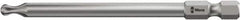 Wera - T25 Torx Bit - 1/4" Hex Drive, 3-1/2" OAL - Americas Industrial Supply