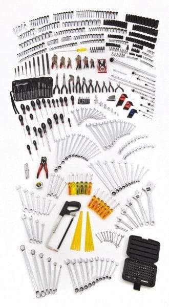 Blackhawk by Proto - 760 Piece 1/4, 3/8, 1/2 & 3/4" Drive Master Tool Set - Tools Only - Americas Industrial Supply