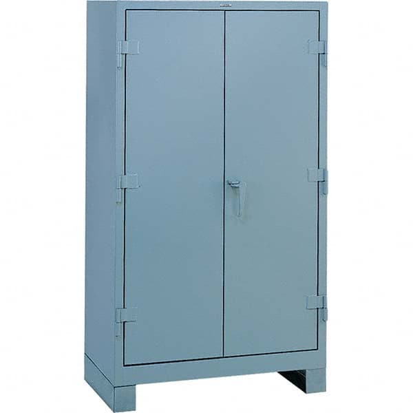 Lyon - 3 Shelf 64 Bin Welded Steel Storage Cabinet - Americas Industrial Supply