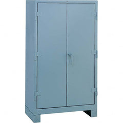 Lyon - 3 Shelf 64 Bin Welded Steel Storage Cabinet - Americas Industrial Supply