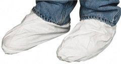 Dupont - Size Universal, Tyvek, Standard Shoe Cover - White, Non-Chemical Resistant - Americas Industrial Supply