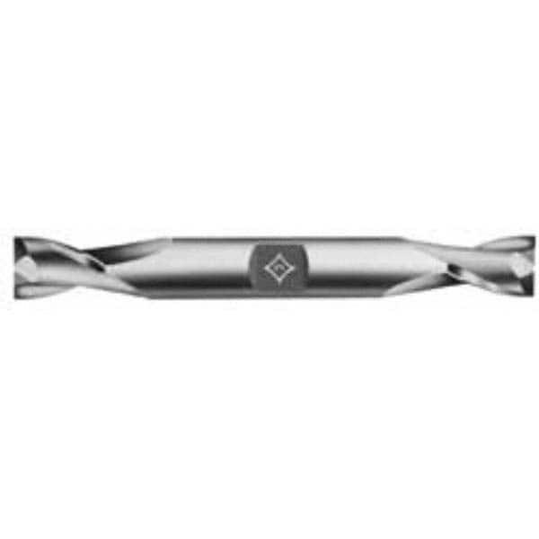 Cleveland - 15/32", 13/16" LOC, 1/2" Shank Diam, 4-1/8" OAL, 2 Flute, High Speed Steel Square End Mill - Americas Industrial Supply