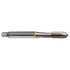 ‎8-32 3FL 2B Cobalt Plug Yellow Ring Tap-Bright Finish FORM-B DIN 371 - Americas Industrial Supply