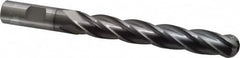 Cleveland - 5/8" Diam, 1-5/8" LOC, 4 Flute High Speed Steel Ball End Mill - TiCN Finish, Single End, 3-1/4" OAL, 5/8" Shank Diam, Spiral Flute - Americas Industrial Supply