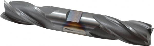 Cleveland - 1", 1-7/8" LOC, 1" Shank Diam, 6-3/8" OAL, 4 Flute, High Speed Steel Square End Mill - Americas Industrial Supply
