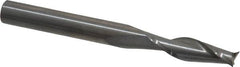 Onsrud - 1/4" Cutting Diam x 7/8" Length of Cut, 2 Flute, Upcut Spiral Router Bit - Uncoated, Right Hand Cut, Solid Carbide, 2-1/2" OAL x 1/4" Shank Diam, Double Edge, 30° Helix Angle - Americas Industrial Supply