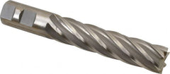 Cleveland - 1", 4" LOC, 1" Shank Diam, 6-1/2" OAL, 6 Flute, Cobalt Square End Mill - Americas Industrial Supply