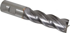 Cleveland - 1", 50.8mm LOC, 1" Shank Diam, 5-1/2" OAL, 4 Flute, Powdered Metal Square End Mill - Americas Industrial Supply