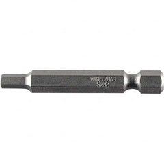 Wiha - 5/32" Power Bit - 1/4" Drive, 2" OAL - Americas Industrial Supply