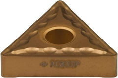Sumitomo - TNMG544 EMU Grade AC820P Carbide Turning Insert - 60° Triangle, 5/8" Inscr Circle, 1/4" Thick, 1/16" Corner Radius - Americas Industrial Supply