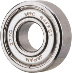 SKF - 1/4" Bore Diam, 5/8" OD, Double Shield Deep Groove Radial Ball Bearing - 0.196" Wide, 1 Row, Round Bore, 139 Lb Static Capacity, 266 Lb Dynamic Capacity - Americas Industrial Supply