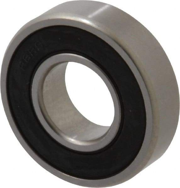 SKF - 1/2" Bore Diam, 1-1/8" OD, Double Seal Deep Groove Radial Ball Bearing - 5/16" Wide, 1 Row, Round Bore, 540 Lb Static Capacity, 912 Lb Dynamic Capacity - Americas Industrial Supply