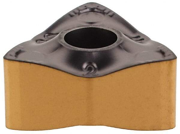 Iscar - WNMX452 HTW Grade IC807 Carbide Turning Insert - TiAlN Finish, 80° Trigon, 1/2" Inscr Circle, 0.2669 Thick, 1/32" Corner Radius - Americas Industrial Supply