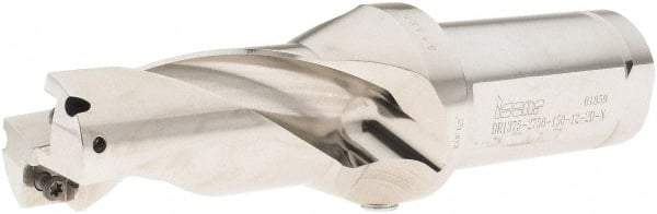 Iscar - 2-3/4" Max Drill Depth, 2xD, 1-3/8" Diam, Indexable Insert Drill - 2 Inserts, 1-1/2" Shank Diam, Straight Shank - Americas Industrial Supply