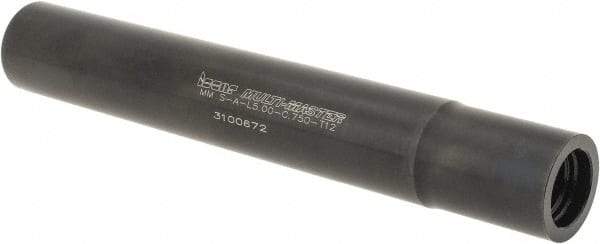 Iscar - Multimaster 3/4" Stepped Shank Milling Tip Insert Holder & Shank - 1" Projection, T12 Neck Thread, 0.72" Nose Diam, 5" OAL, Steel MM S-A Tool Holder - Americas Industrial Supply