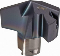 Iscar - Series ICP, 0.866" Diam Grade IC908 140° Replaceable Drill Tip - Carbide, TiAlN/TiN Finish, 22 Seat Size - Americas Industrial Supply