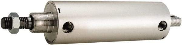 ARO/Ingersoll-Rand - 2-1/2" Stroke x 3" Bore Double Acting Air Cylinder - 3/8 Port, 3/4-10 Rod Thread, 200 Max psi, 180°F - Americas Industrial Supply