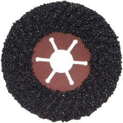 Norton - 4-1/2" Diam 7/8" Hole 16 Grit Fiber Disc - Very Coarse Grade, Silicon Carbide - Americas Industrial Supply