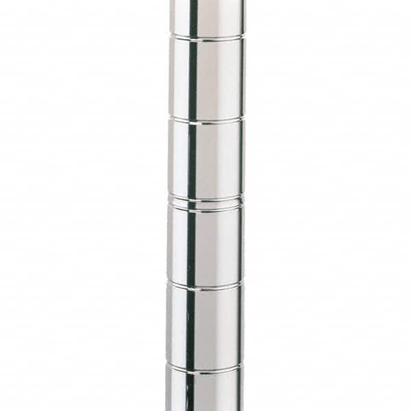 Metro - 1" Wide x 74" High x 1" Long Open Shelving Mobile Shelving Post - Americas Industrial Supply