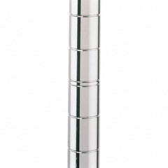 Metro - 1" Wide x 74" High x 1" Long Open Shelving Mobile Shelving Post - Americas Industrial Supply