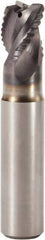 Seco - 10mm Diam, 12mm LOC, 2 Flute Solid Carbide 0.5mm Corner Radius Roughing End Mill - MEGA-T Finish, 65mm OAL, 10mm Shank Diam, Single End, Extended Reach, Centercutting, 37.5° Helix - Americas Industrial Supply