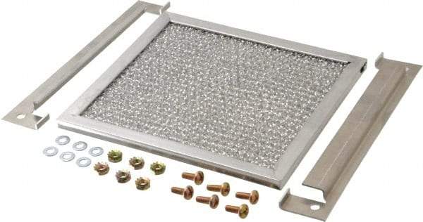 Cooper B-Line - Electrical Enclosure Steel Filter - For Use with Enclosure Louver Plate Kits - Americas Industrial Supply