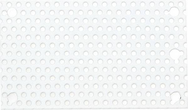 Cooper B-Line - 2-7/8" OAW x 4-7/8" OAH Powder Coat Finish Electrical Enclosure Perforated Panel - 6" x 4" Box, 16 Gauge Steel, Use with 643-12CHC/644-12CHC - Americas Industrial Supply