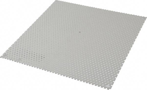 Cooper B-Line - 10-1/4" OAW x 10-1/4" OAH Powder Coat Finish Electrical Enclosure Perforated Panel - 12" x 12" Box, 16 Gauge Steel, Use with 12126 RHC - Americas Industrial Supply