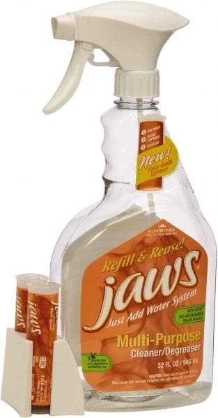 Ability One - 32 oz Bottle Cleaner/Degreaser - Liquid, Disinfectant, Citrus - Americas Industrial Supply