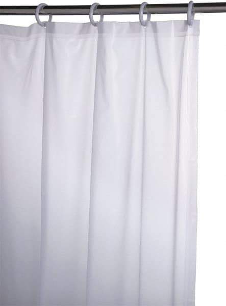 Ability One - Vinyl Shower Curtain - 72" High x 50" Wide - Americas Industrial Supply