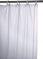Ability One - Vinyl Shower Curtain - 72" High x 50" Wide - Americas Industrial Supply