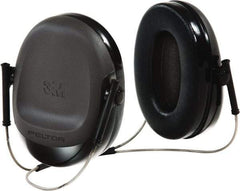 3M - Behind the Neck Black Earmuffs - 17 NRR Rating - Americas Industrial Supply
