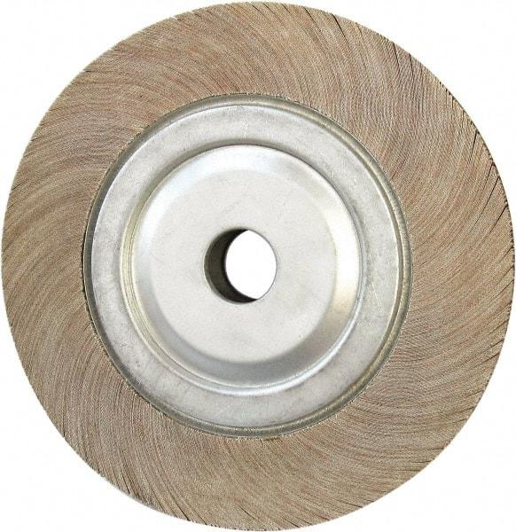 Tru-Maxx - 10" Diam, 180 Grit Aluminum Oxide Unmounted Flap Wheel - 1-3/4" Hole, 1" Wide, Coated, Fine Grade, 4,000 Max RPM - Americas Industrial Supply