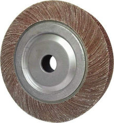 Tru-Maxx - 6" Diam, 60 Grit Aluminum Oxide Unmounted Flap Wheel - 1" Hole, 1" Wide, Coated, Medium Grade, 6,000 Max RPM - Americas Industrial Supply