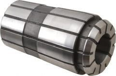 Parlec - TG/PG 100 11/16" Coolant Single Angle Collet - 0.0005" TIR, 2-3/8" OAL, 1.379" Overall Diam - Exact Industrial Supply
