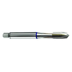 M6 × 1.0 3FL 6H PM Cobalt Spiral Point Plug Blue Ring Tap-Bright FORM-B - Americas Industrial Supply