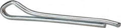 Made in USA - 5/16" Diam x 2-1/2" Long Hammerlock Cotter Pin - Grade 2, Zinc-Plated, Steel - Americas Industrial Supply