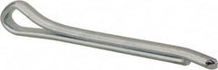 Made in USA - 5/16" Diam x 3" Long Hammerlock Cotter Pin - Grade 2, Zinc-Plated, Steel - Americas Industrial Supply