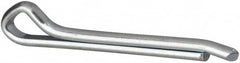 Made in USA - 3/8" Diam x 3" Long Hammerlock Cotter Pin - Grade 2, Zinc-Plated, Steel - Americas Industrial Supply