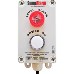 High-Water Alarms; Voltage: 100-120 VAC; Maximum Operating Temperature C: 60.000; Material: Polycarbonate; Alarm Level: White Power Indicator Light; Red warning light; 90DB Horn; For Use With: Sewage; Grinder Pump; Septic Tank; Float Material: Polypropyle