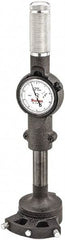 Starrett - 5 to 8" Dial Bore Gage - 0.0001" Graduation, 6" Gage Depth, Hardened Tool Steel - Americas Industrial Supply