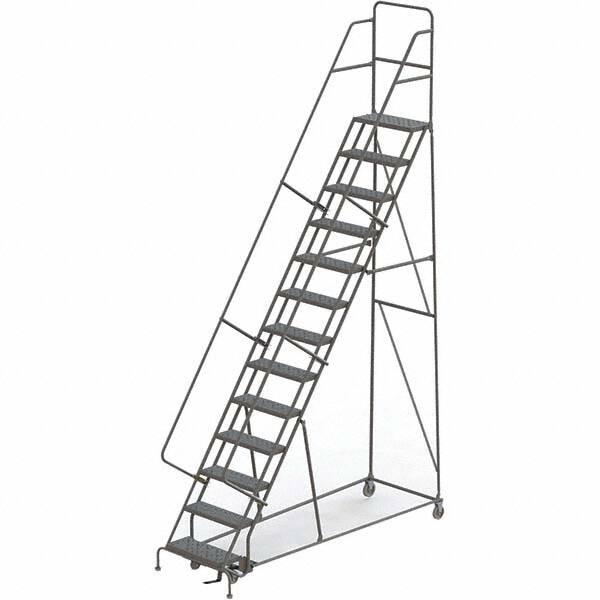 TRI-ARC - Rolling & Wall Mounted Ladders & Platforms Type: Rolling Warehouse Ladder Style: Rolling Platform Ladder - Americas Industrial Supply