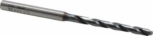 OSG - #16 130° Powdered Metal Jobber Drill - V Finish, Right Hand Cut, Spiral Flute, Straight Shank, 91mm OAL, Standard Point - Americas Industrial Supply