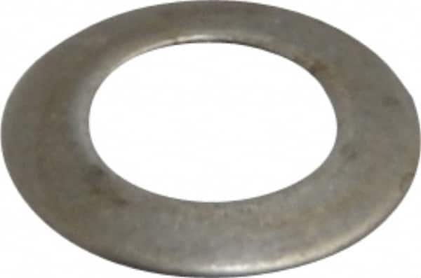 Gardner Spring - #6 Bolt, 0.138" ID, Grade 1074 Steel, Belleville Disc Spring - 9/32" OD, 0.02" High, 0.01" Thick - Americas Industrial Supply