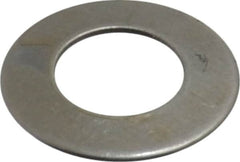 Gardner Spring - #8 Bolt, 0.164" ID, Grade 1074 Steel, Belleville Disc Spring - 0.343" OD, 0.024" High, 0.013" Thick - Americas Industrial Supply