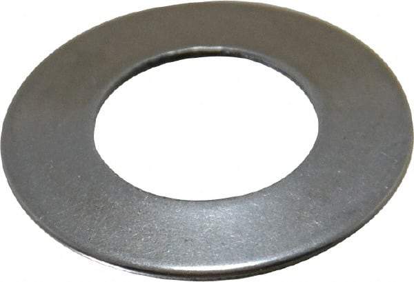 Gardner Spring - 1/2" Bolt, 0.505" ID, Grade 1074 Steel, Belleville Disc Spring - 1" OD, 0.067" High, 0.035" Thick - Americas Industrial Supply