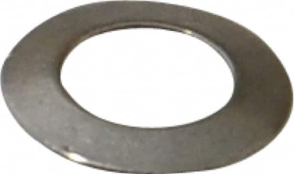 Gardner Spring - 1/8" Bolt, 1/8" ID, Grade 302 Stainless Steel, Belleville Disc Spring - 1/4" OD, 0.017" High, 0.009" Thick - Americas Industrial Supply