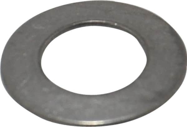 Gardner Spring - 1/4" Bolt, 0.255" ID, Grade 302 Stainless Steel, Belleville Disc Spring - 1/2" OD, 0.036" High, 0.022" Thick - Americas Industrial Supply