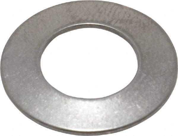 Gardner Spring - 3/8" Bolt, 0.38" ID, Grade 302 Stainless Steel, Belleville Disc Spring - 3/4" OD, 0.051" High, 0.028" Thick - Americas Industrial Supply